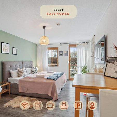 Sali Homes - Cozy Studio Near Bayreuth Train Station With Terrace, Garden View & Free Wi-Fi Exterior photo